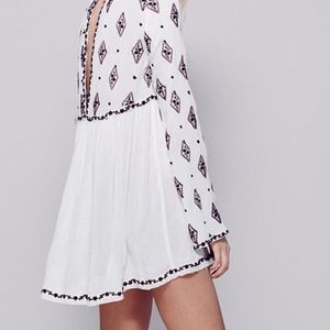Free people bell sleeve tunic